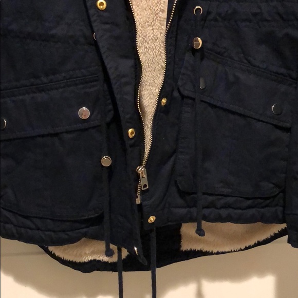 Blue Fur Jacket - Picture 3 of 6